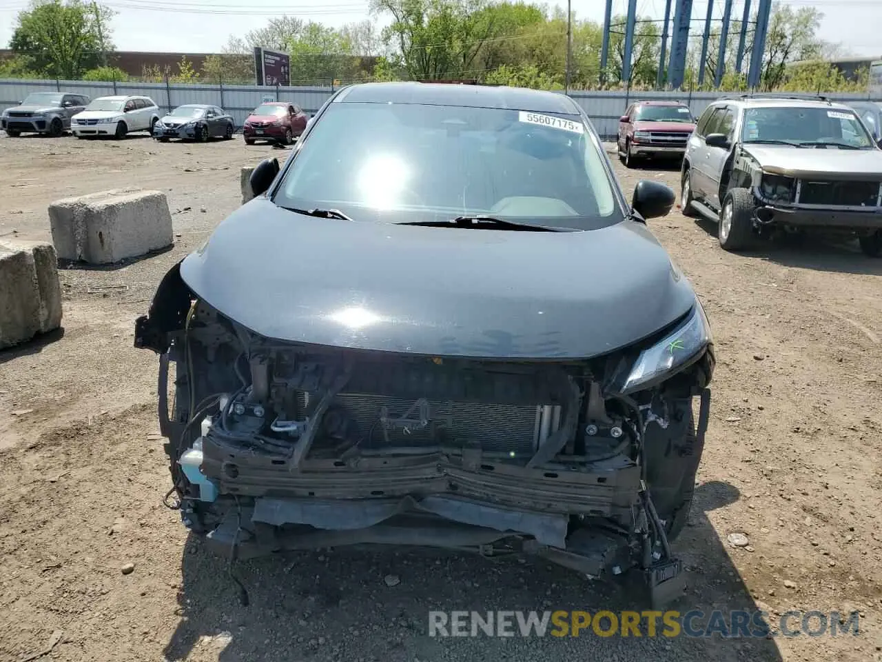 5 Photograph of a damaged car 5N1AT3BB6MC704215 NISSAN ROGUE 2021