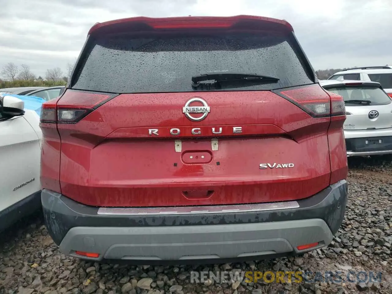 6 Photograph of a damaged car 5N1AT3BB6MC751101 NISSAN ROGUE 2021