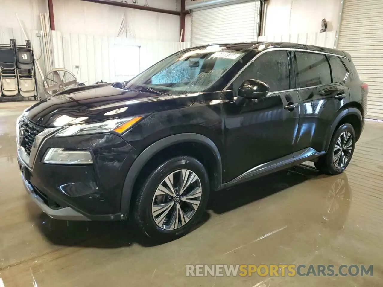 1 Photograph of a damaged car 5N1AT3BB6MC792764 NISSAN ROGUE 2021