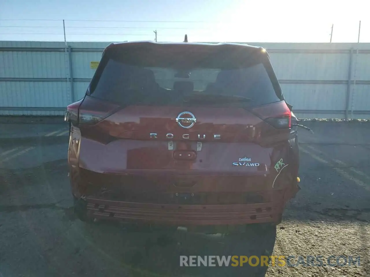 6 Photograph of a damaged car 5N1AT3BB7MC690969 NISSAN ROGUE 2021