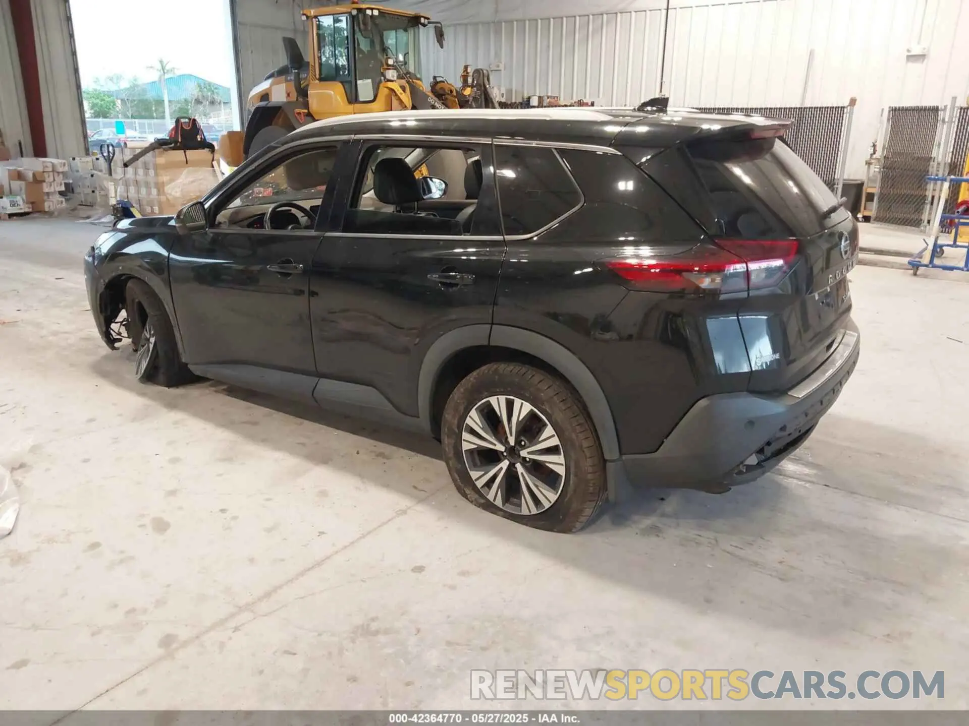 3 Photograph of a damaged car 5N1AT3BB7MC694410 NISSAN ROGUE 2021