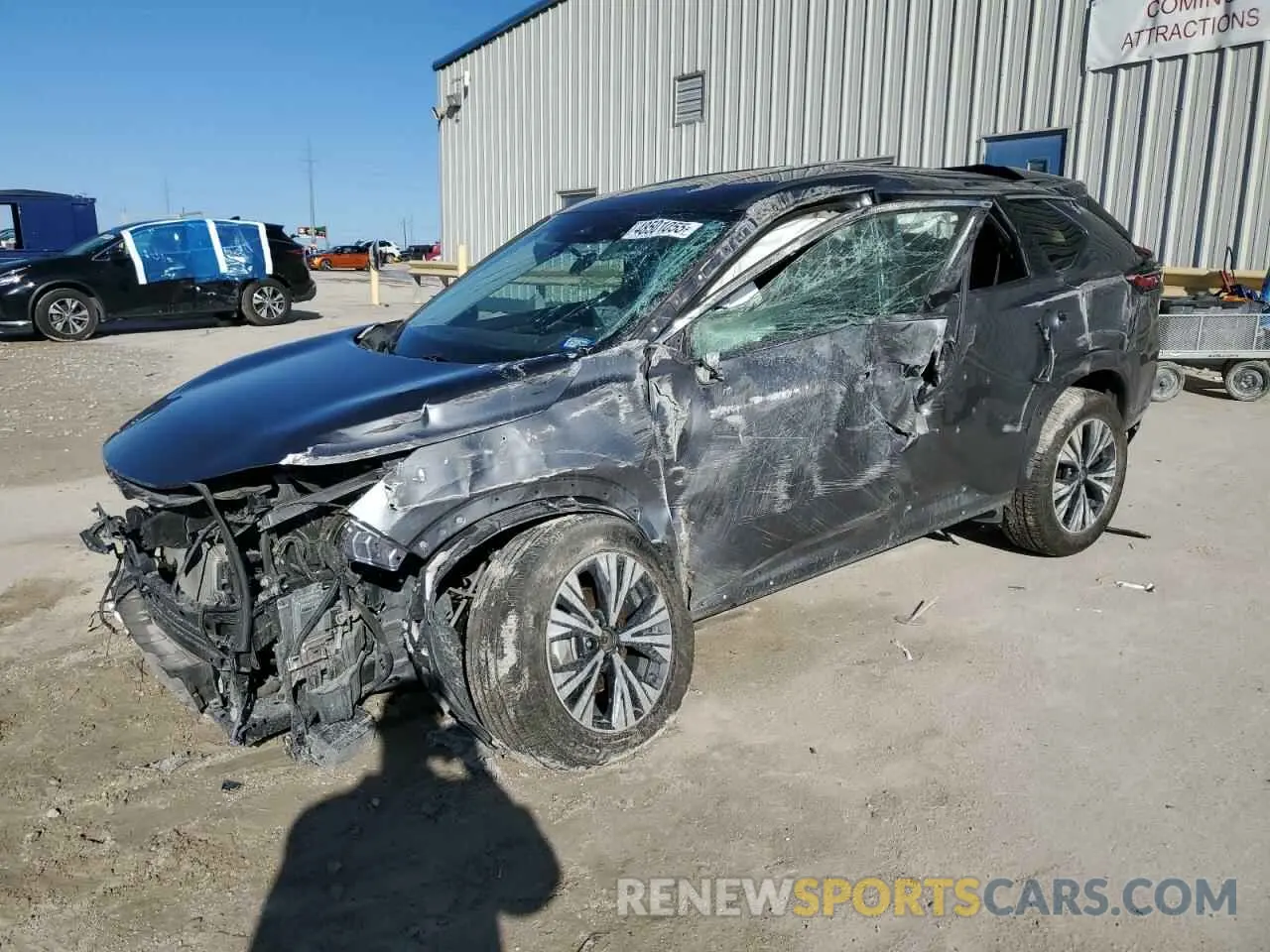 1 Photograph of a damaged car 5N1AT3BB7MC779036 NISSAN ROGUE 2021