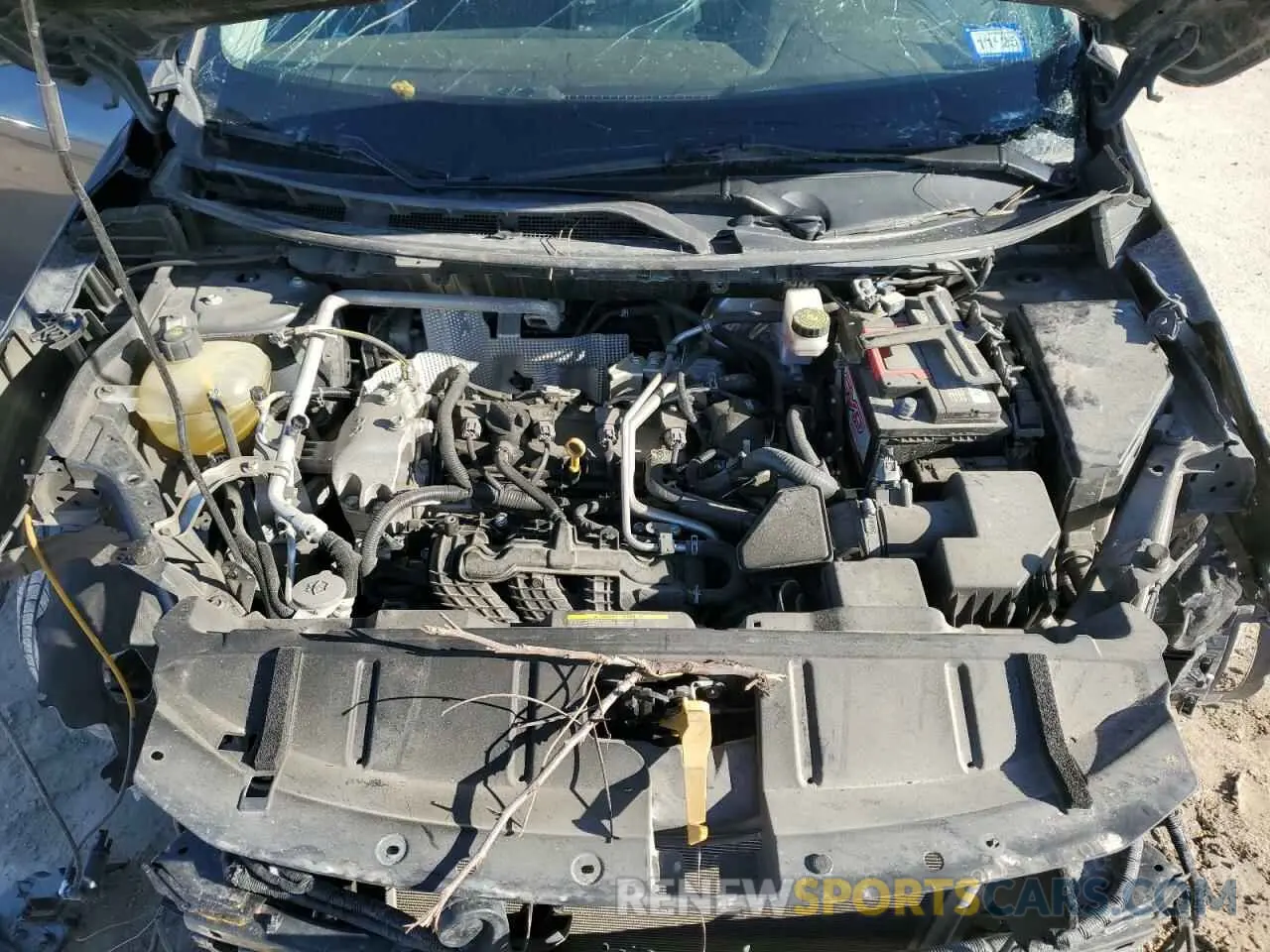 14 Photograph of a damaged car 5N1AT3BB7MC779036 NISSAN ROGUE 2021