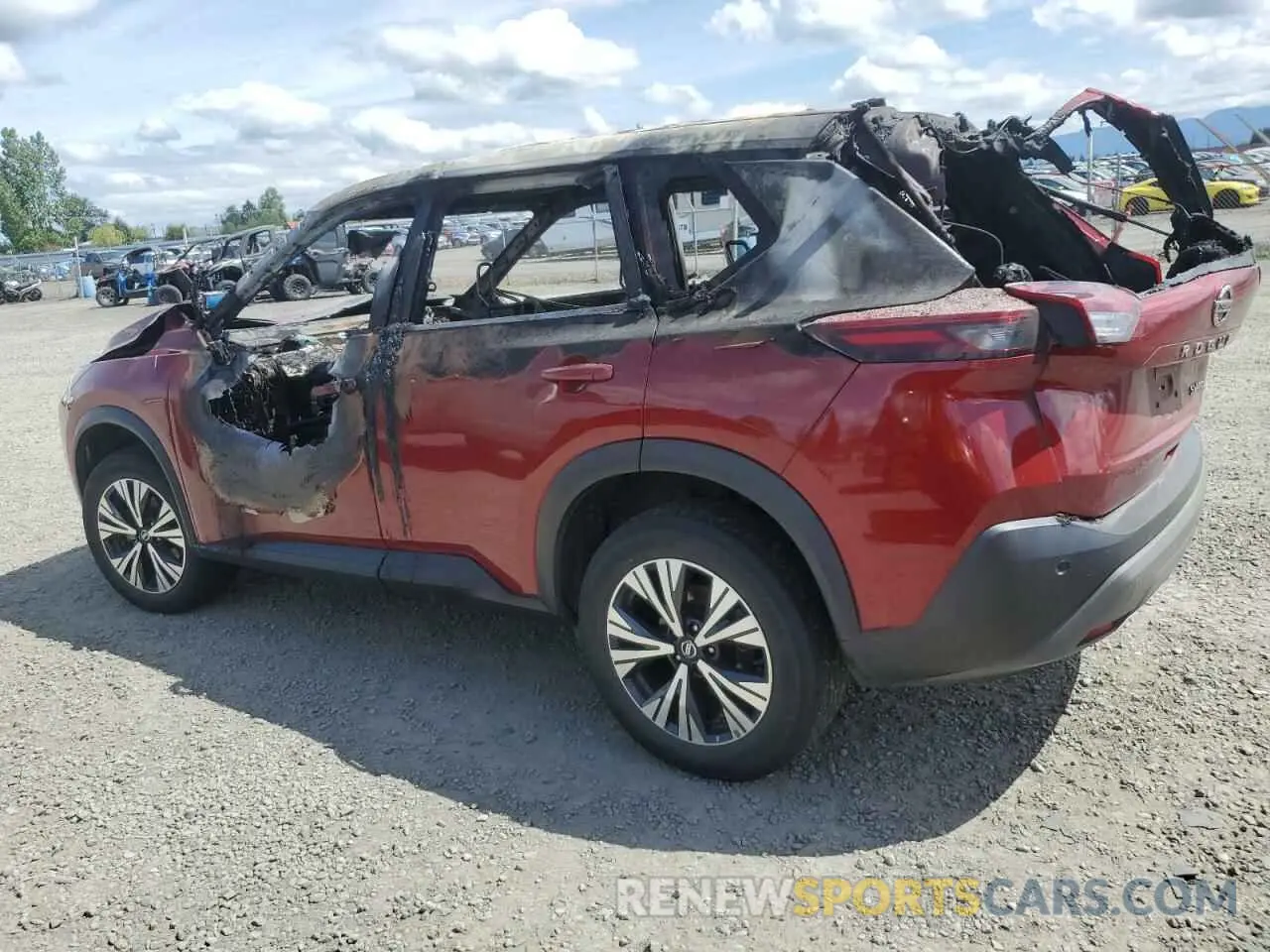 2 Фотография поврежденного автомобиля 5N1AT3BB8MC732789 NISSAN ROGUE 2021
