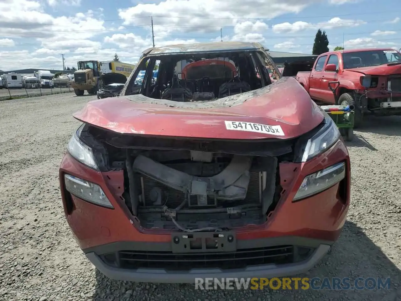 5 Фотография поврежденного автомобиля 5N1AT3BB8MC732789 NISSAN ROGUE 2021