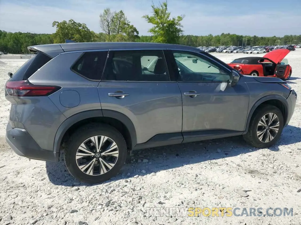 3 Photograph of a damaged car 5N1AT3BB8MC740522 NISSAN ROGUE 2021