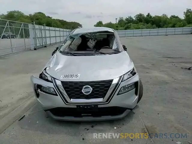 14 Фотография поврежденного автомобиля 5N1AT3BB9MC672862 NISSAN ROGUE 2021