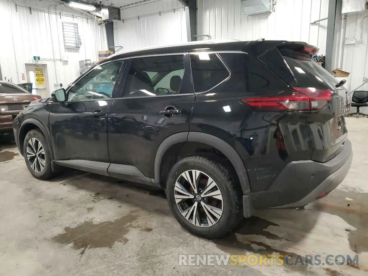2 Photograph of a damaged car 5N1AT3BB9MC715743 NISSAN ROGUE 2021