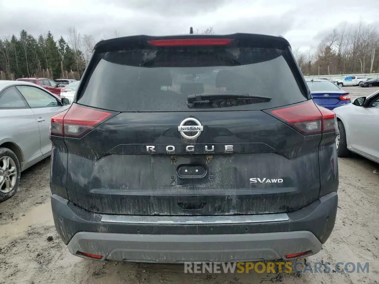 6 Photograph of a damaged car 5N1AT3BB9MC723471 NISSAN ROGUE 2021
