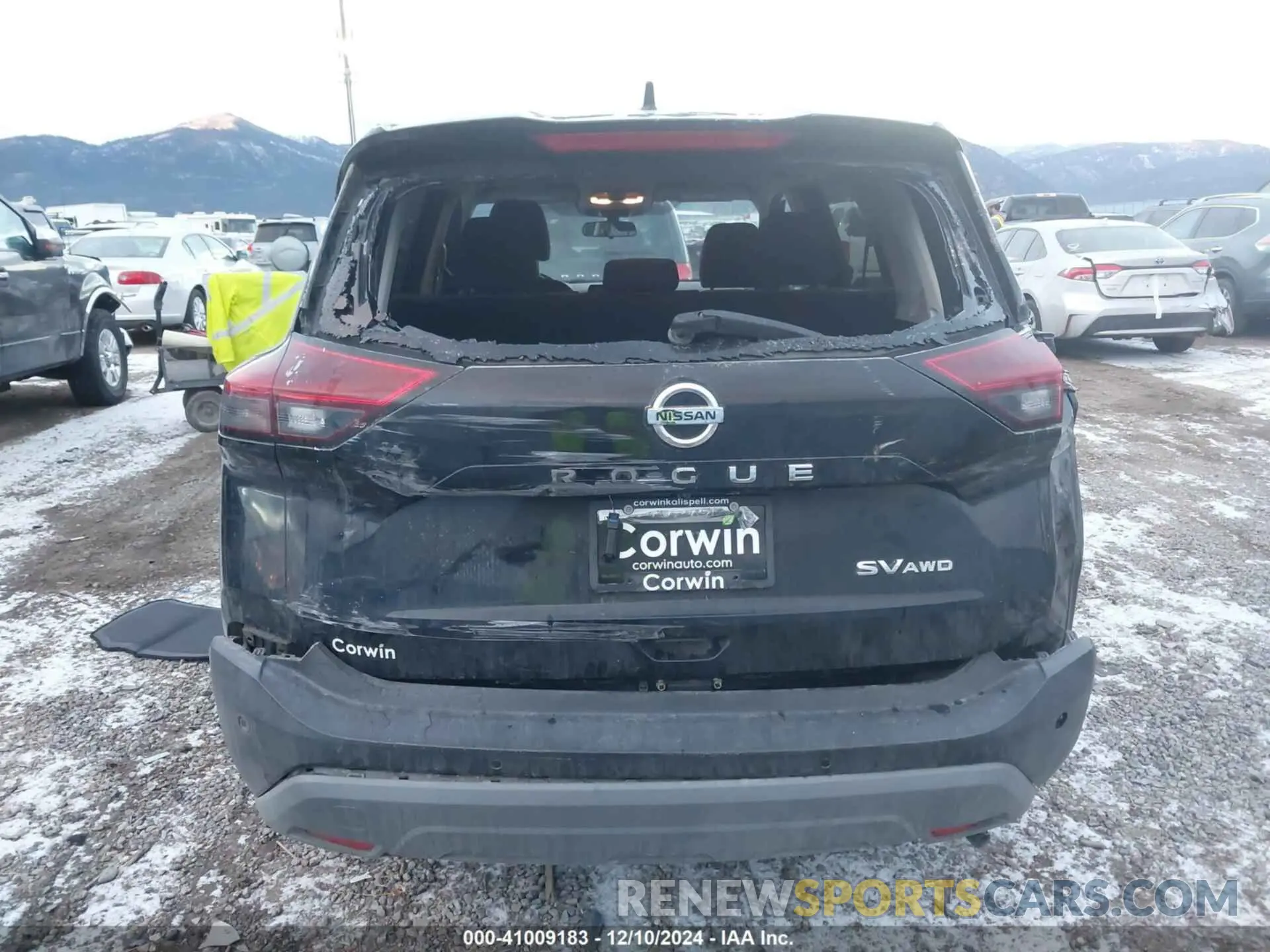 17 Photograph of a damaged car 5N1AT3BB9MC738066 NISSAN ROGUE 2021