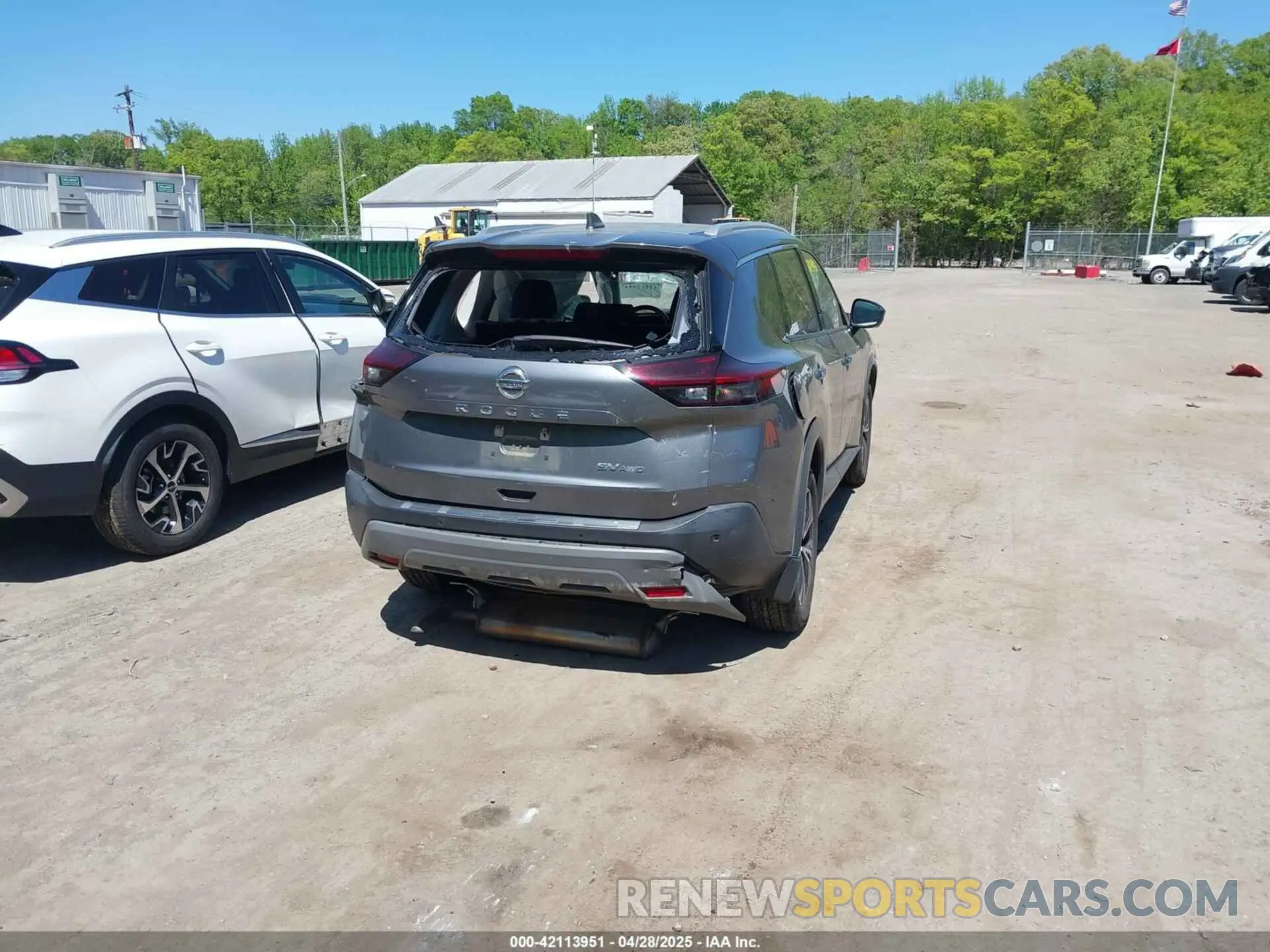 4 Фотография поврежденного автомобиля 5N1AT3BB9MC738682 NISSAN ROGUE 2021