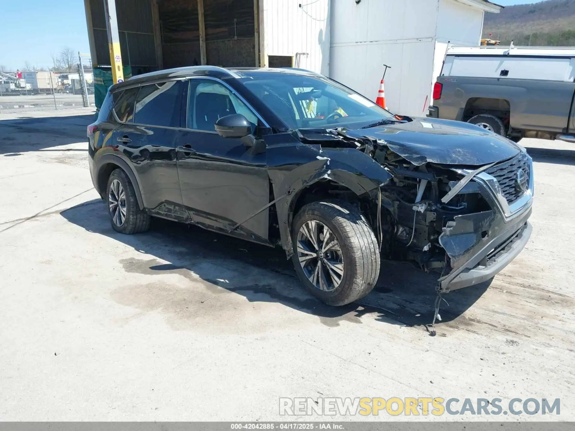 1 Photograph of a damaged car 5N1AT3BB9MC772427 NISSAN ROGUE 2021
