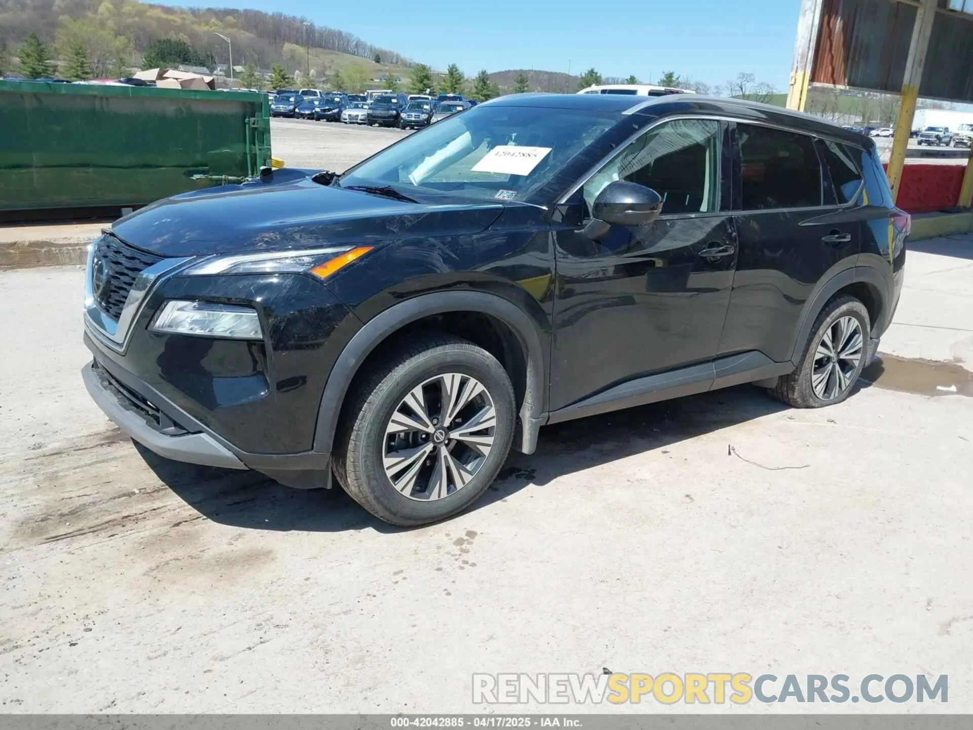 2 Photograph of a damaged car 5N1AT3BB9MC772427 NISSAN ROGUE 2021