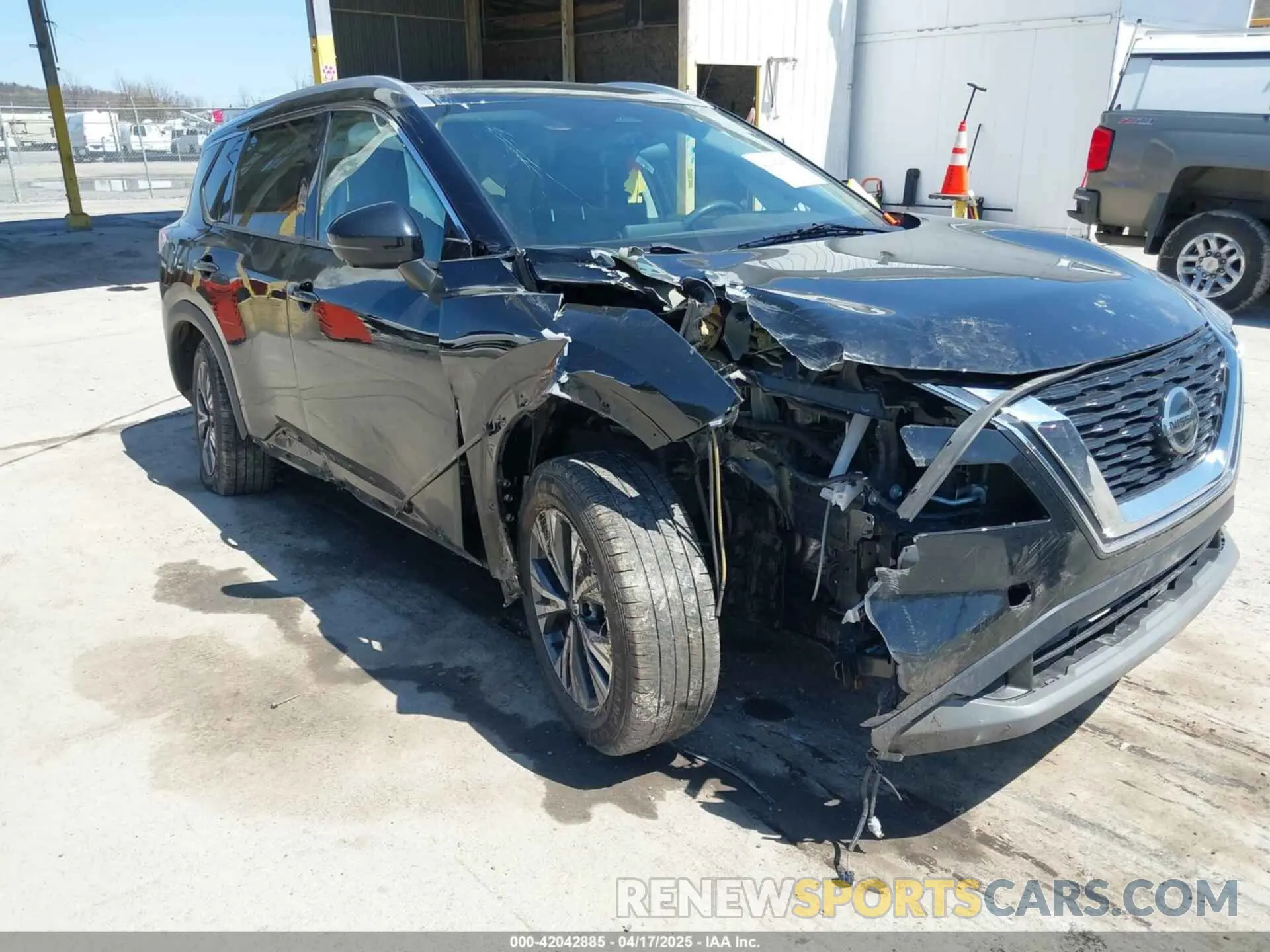 6 Photograph of a damaged car 5N1AT3BB9MC772427 NISSAN ROGUE 2021