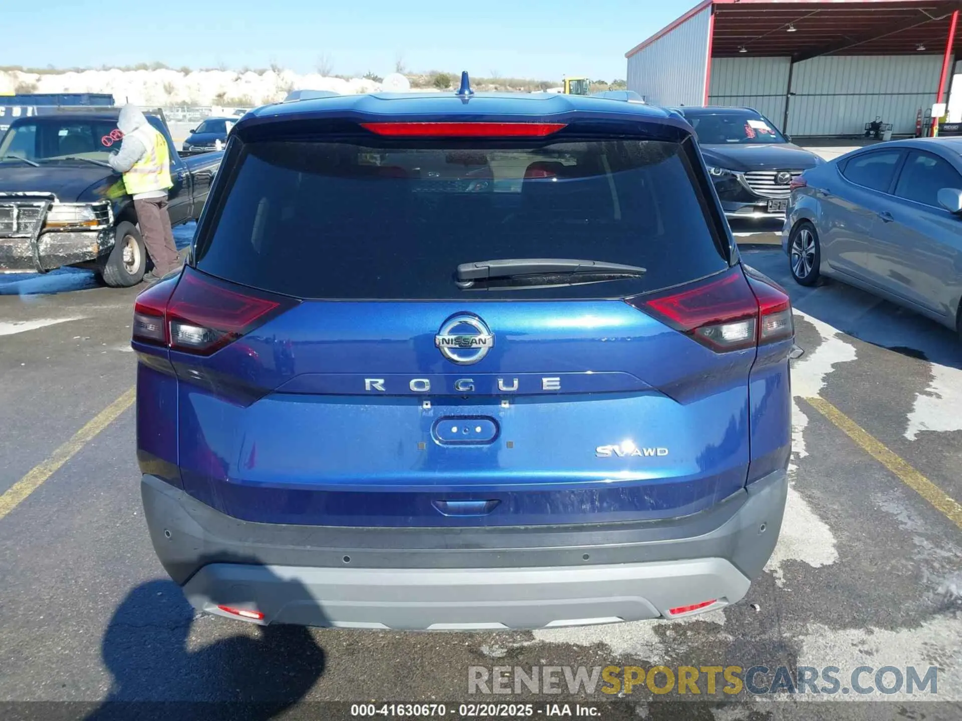 16 Photograph of a damaged car 5N1AT3BB9MC798154 NISSAN ROGUE 2021