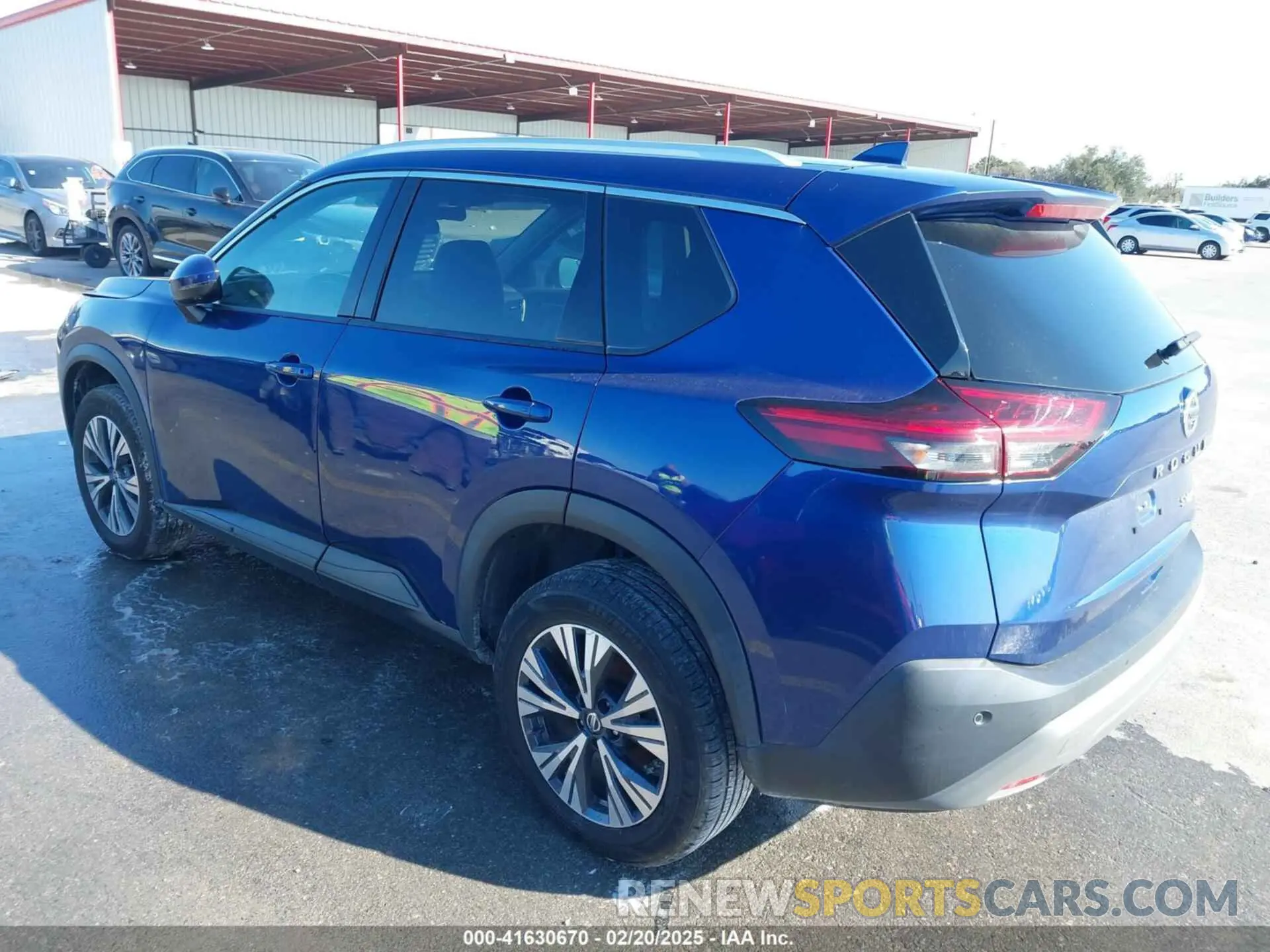 3 Photograph of a damaged car 5N1AT3BB9MC798154 NISSAN ROGUE 2021