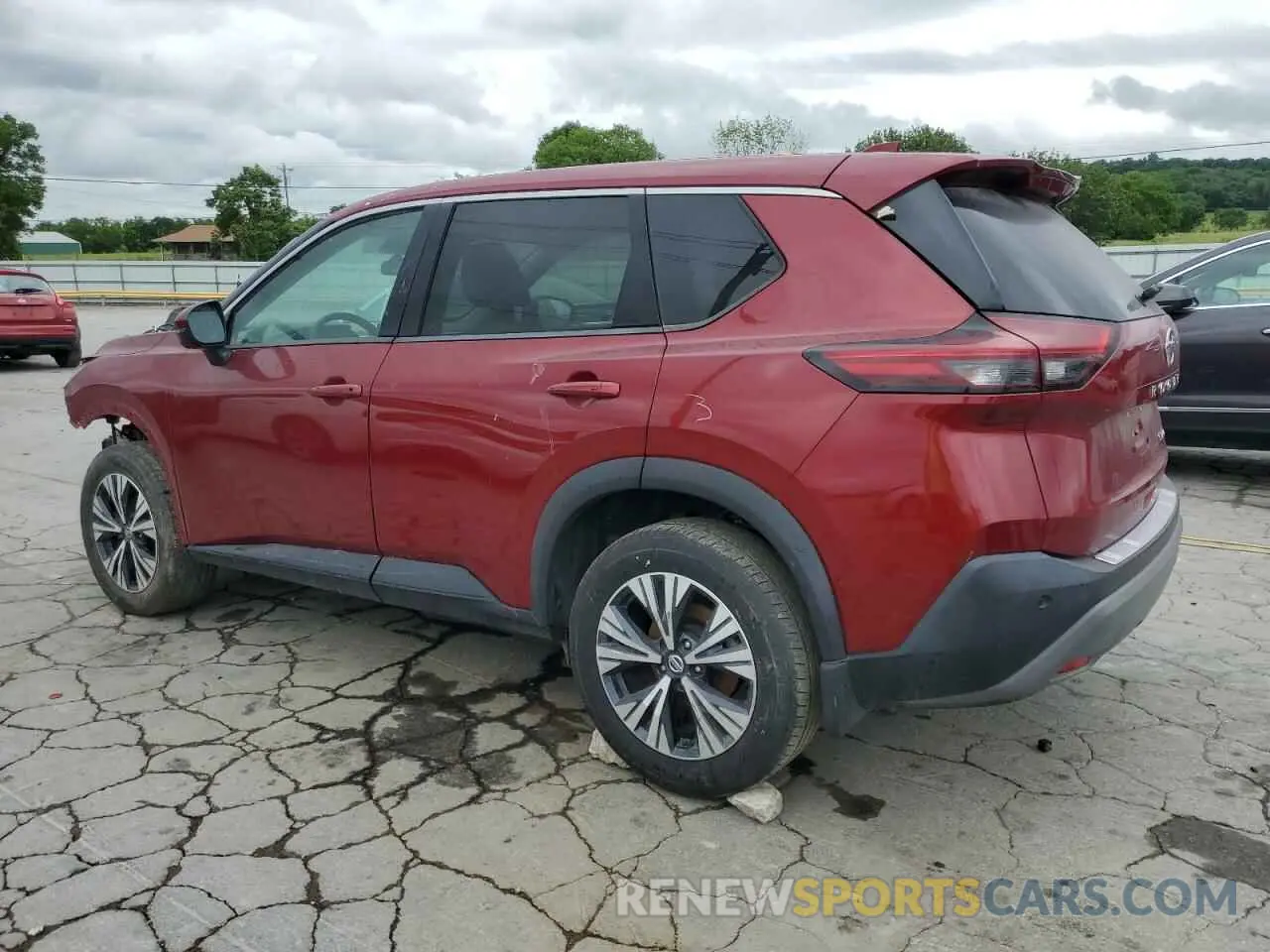 2 Фотография поврежденного автомобиля 5N1AT3BB9MC812635 NISSAN ROGUE 2021