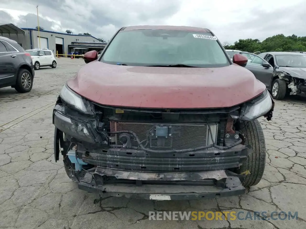 5 Фотография поврежденного автомобиля 5N1AT3BB9MC812635 NISSAN ROGUE 2021