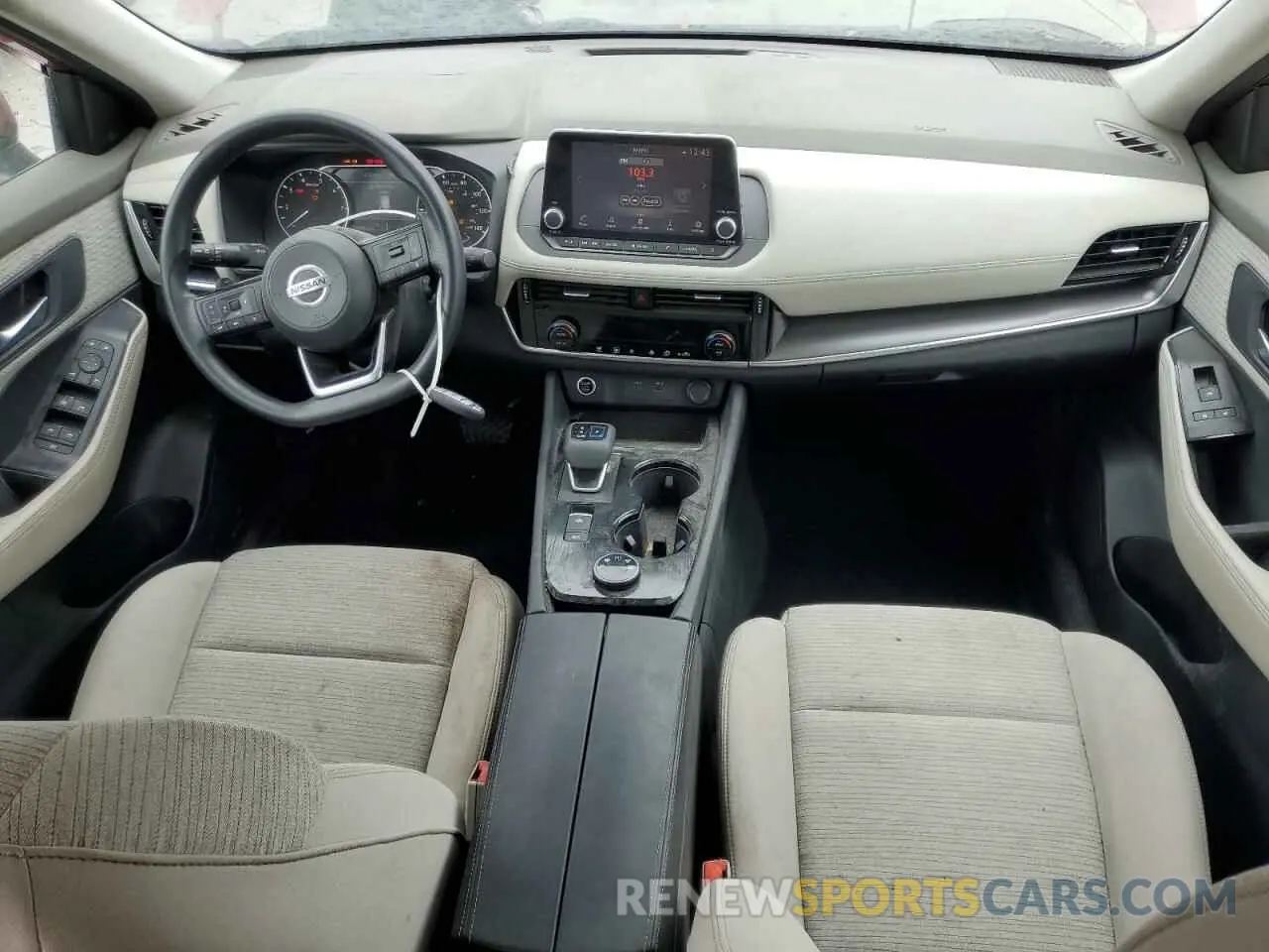8 Фотография поврежденного автомобиля 5N1AT3BB9MC812635 NISSAN ROGUE 2021