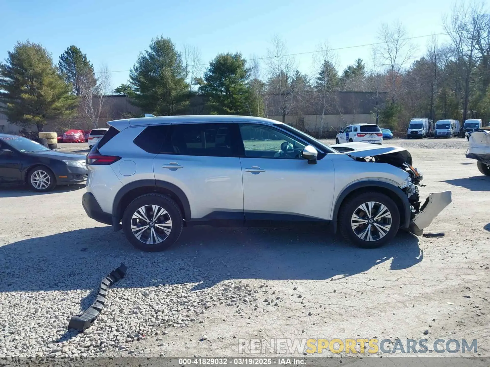 13 Photograph of a damaged car 5N1AT3BB9MC812764 NISSAN ROGUE 2021