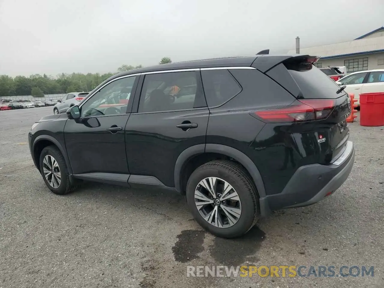 2 Photograph of a damaged car 5N1AT3BB9MC848809 NISSAN ROGUE 2021