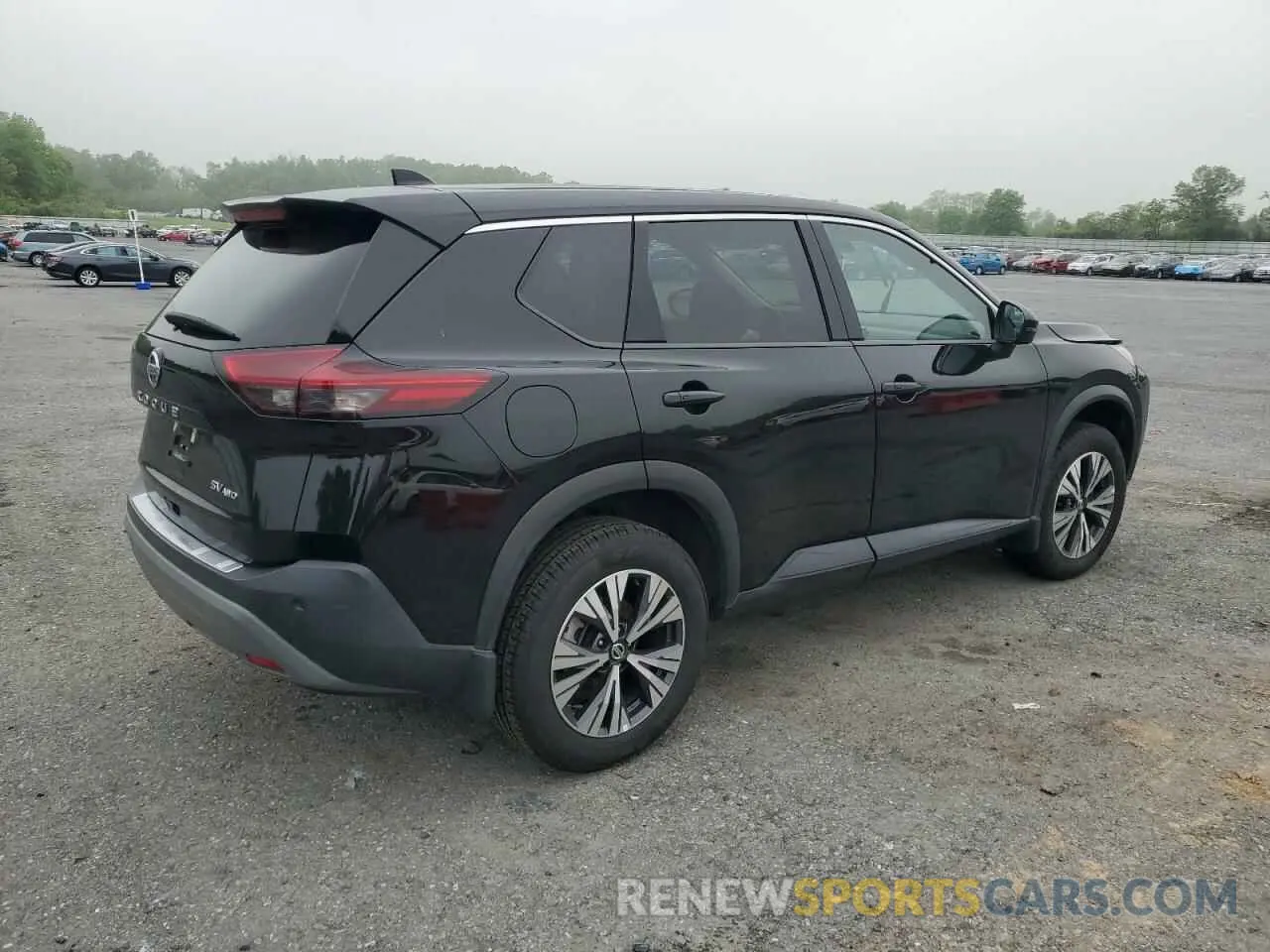 3 Photograph of a damaged car 5N1AT3BB9MC848809 NISSAN ROGUE 2021