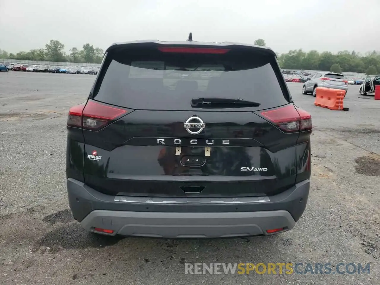6 Photograph of a damaged car 5N1AT3BB9MC848809 NISSAN ROGUE 2021