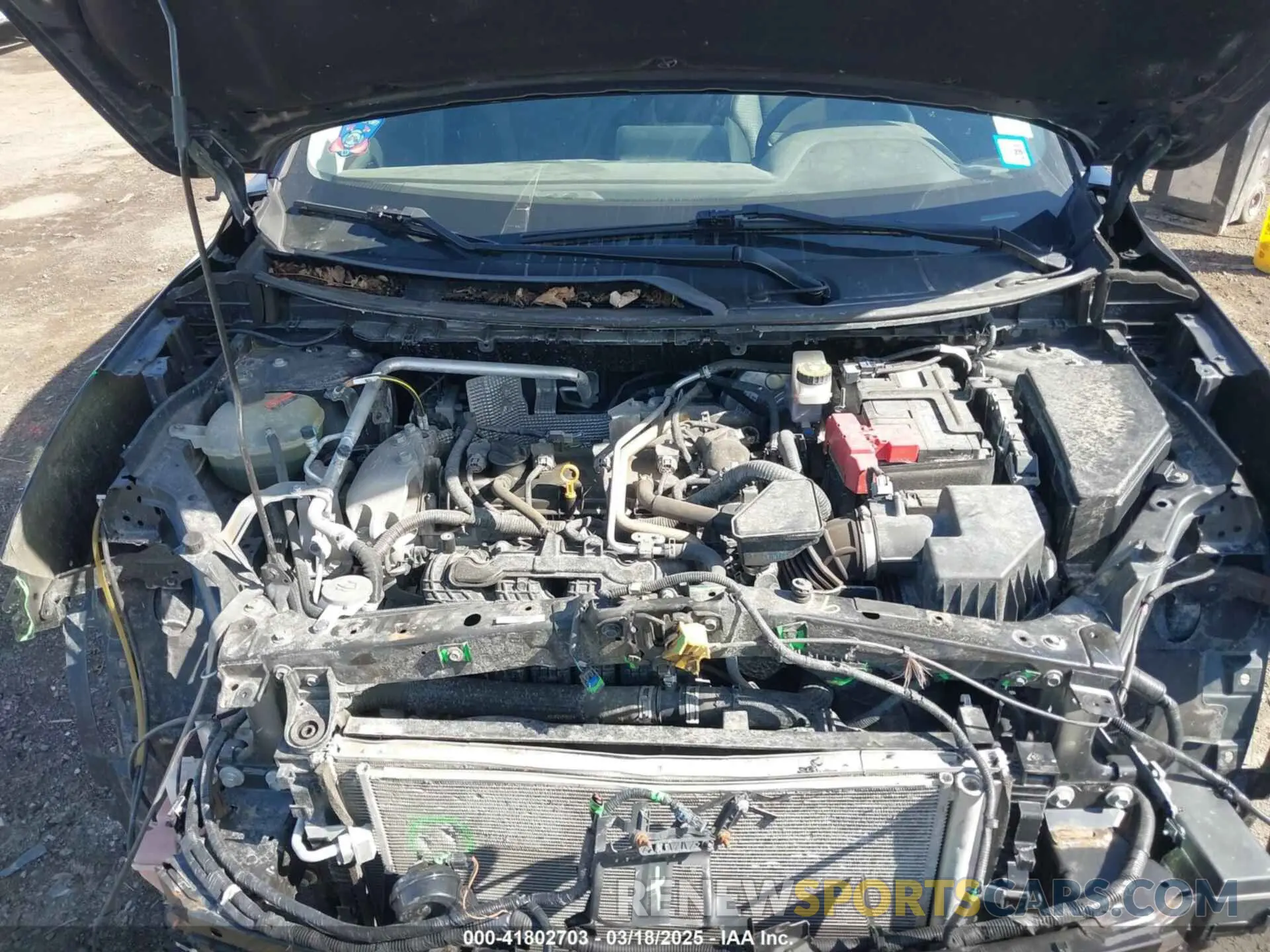 10 Photograph of a damaged car 5N1AT3BBXMC791505 NISSAN ROGUE 2021