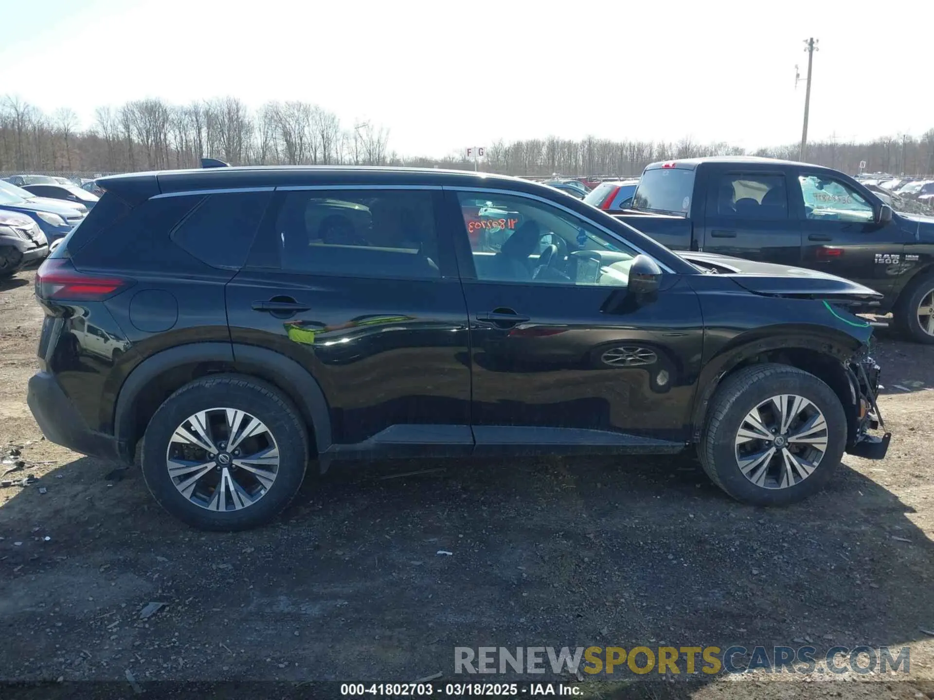 13 Photograph of a damaged car 5N1AT3BBXMC791505 NISSAN ROGUE 2021