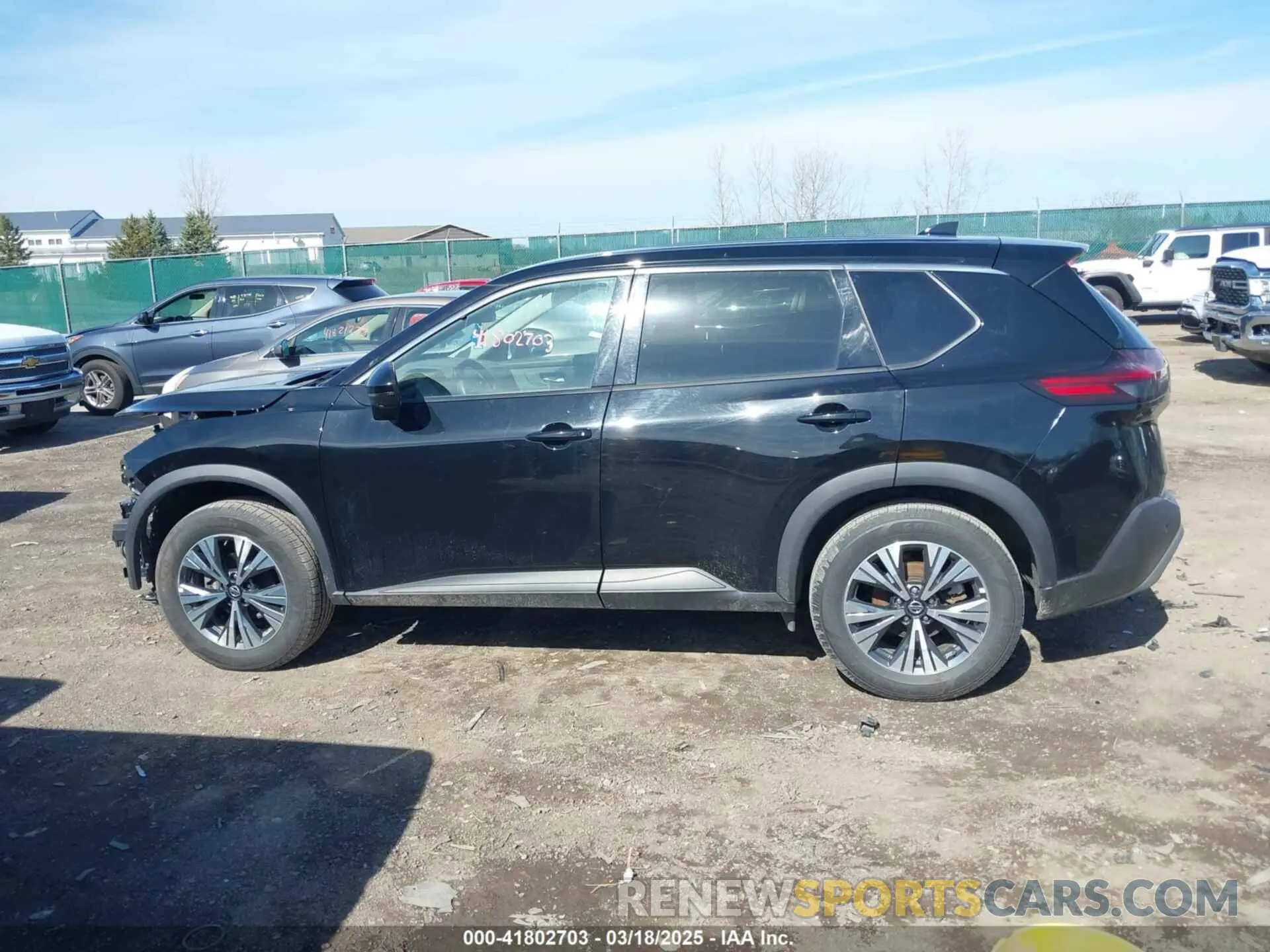 14 Photograph of a damaged car 5N1AT3BBXMC791505 NISSAN ROGUE 2021