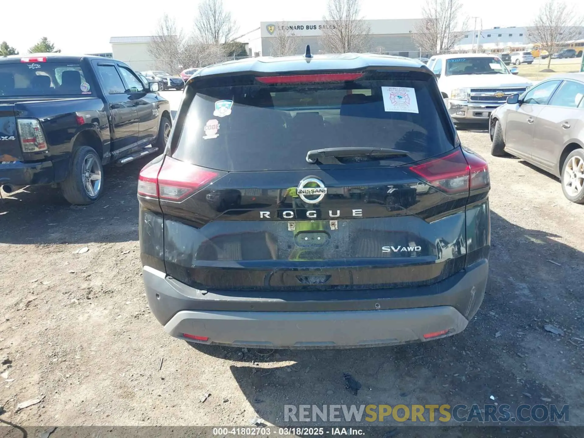 16 Photograph of a damaged car 5N1AT3BBXMC791505 NISSAN ROGUE 2021