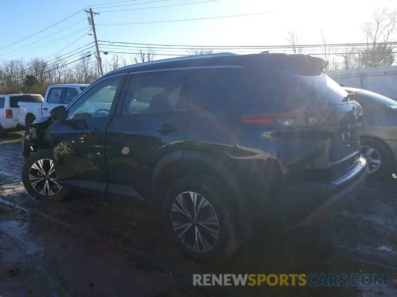 2 Photograph of a damaged car 5N1AT3BBXMC850567 NISSAN ROGUE 2021