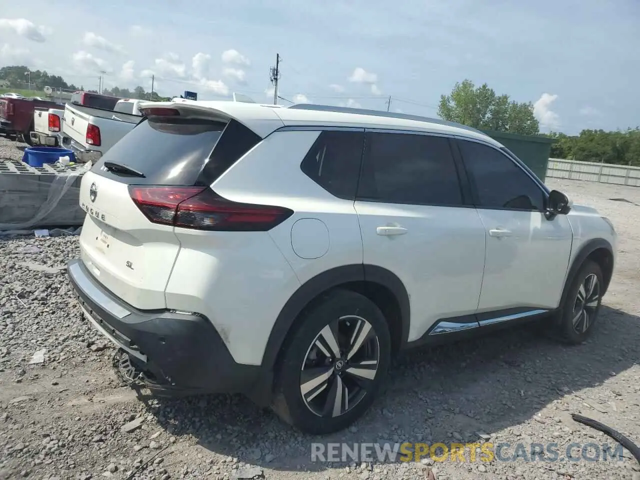 3 Фотография поврежденного автомобиля 5N1AT3CA0MC681052 NISSAN ROGUE 2021
