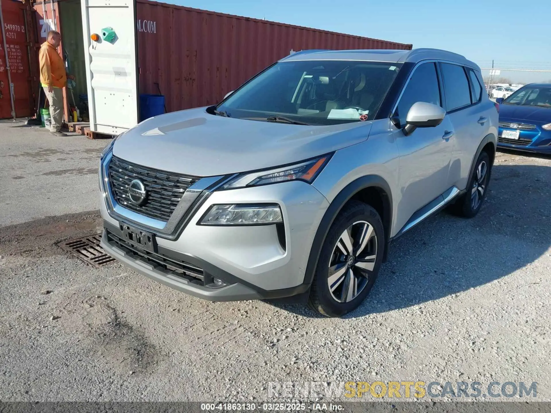 6 Фотография поврежденного автомобиля 5N1AT3CA0MC745106 NISSAN ROGUE 2021