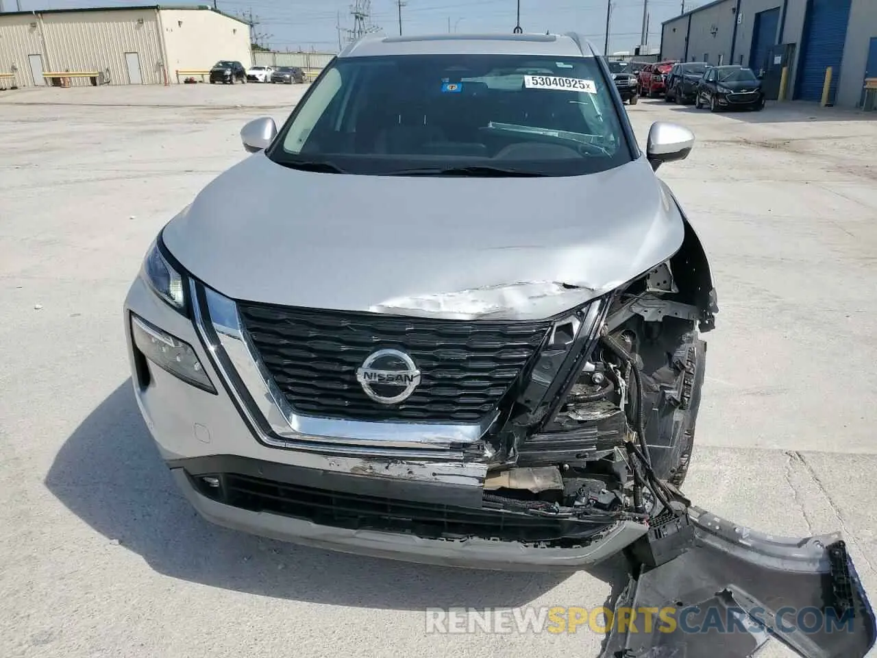 5 Photograph of a damaged car 5N1AT3CA1MC802428 NISSAN ROGUE 2021