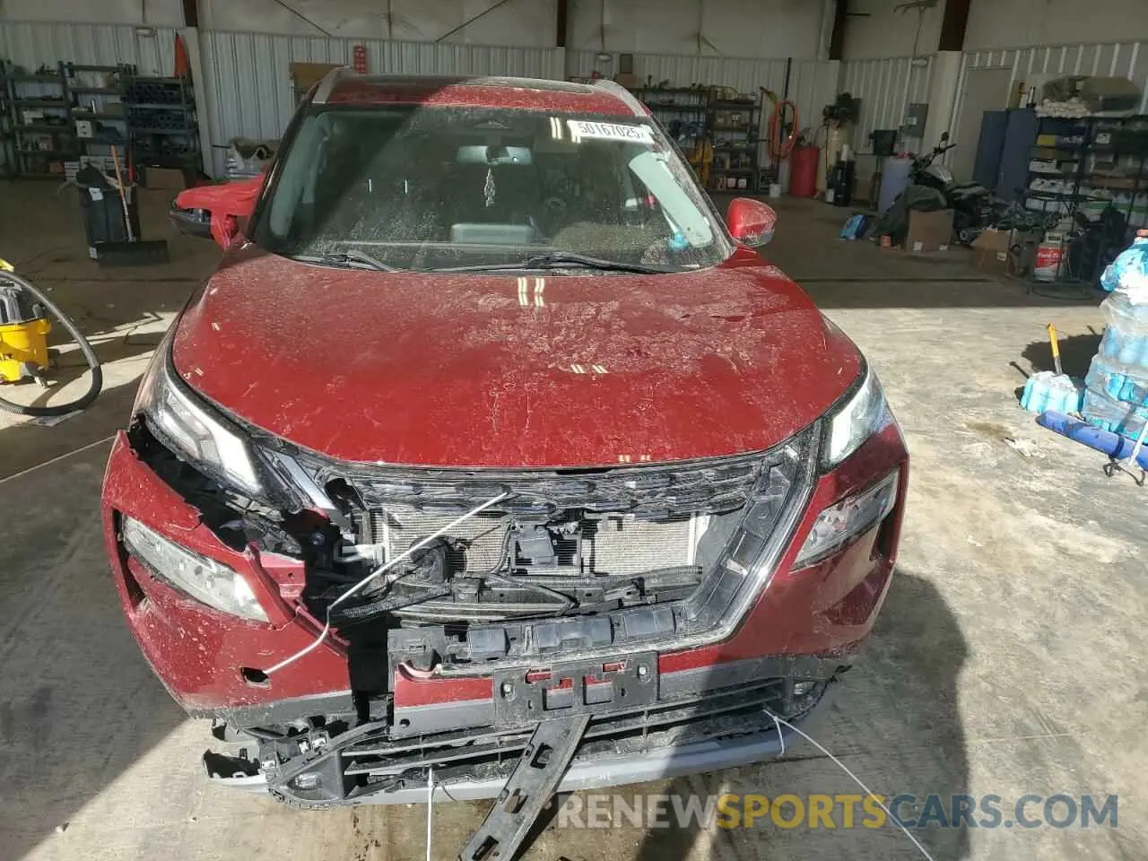 5 Photograph of a damaged car 5N1AT3CA3MC740448 NISSAN ROGUE 2021