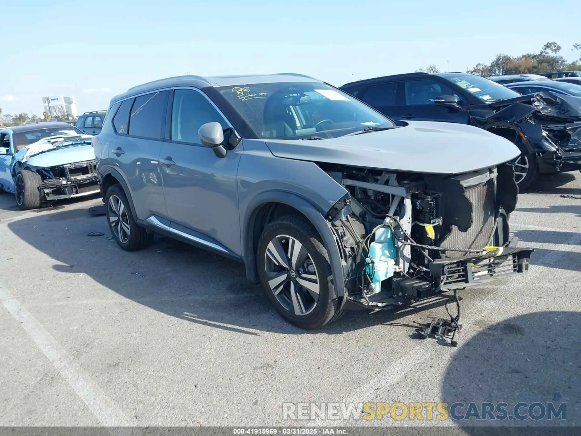 1 Фотография поврежденного автомобиля 5N1AT3CA3MC780173 NISSAN ROGUE 2021