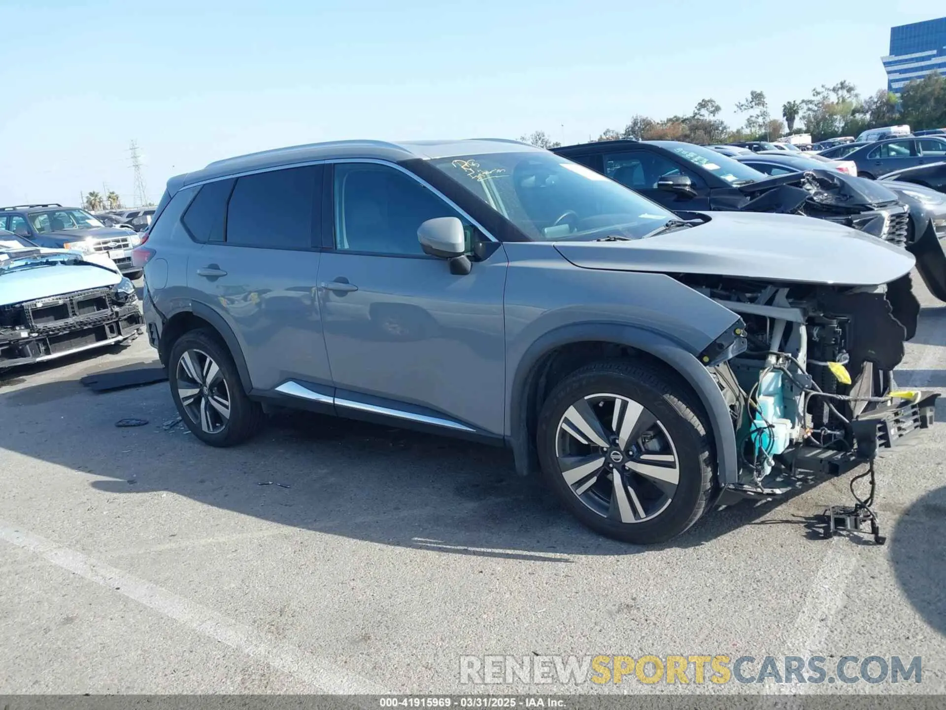 14 Фотография поврежденного автомобиля 5N1AT3CA3MC780173 NISSAN ROGUE 2021