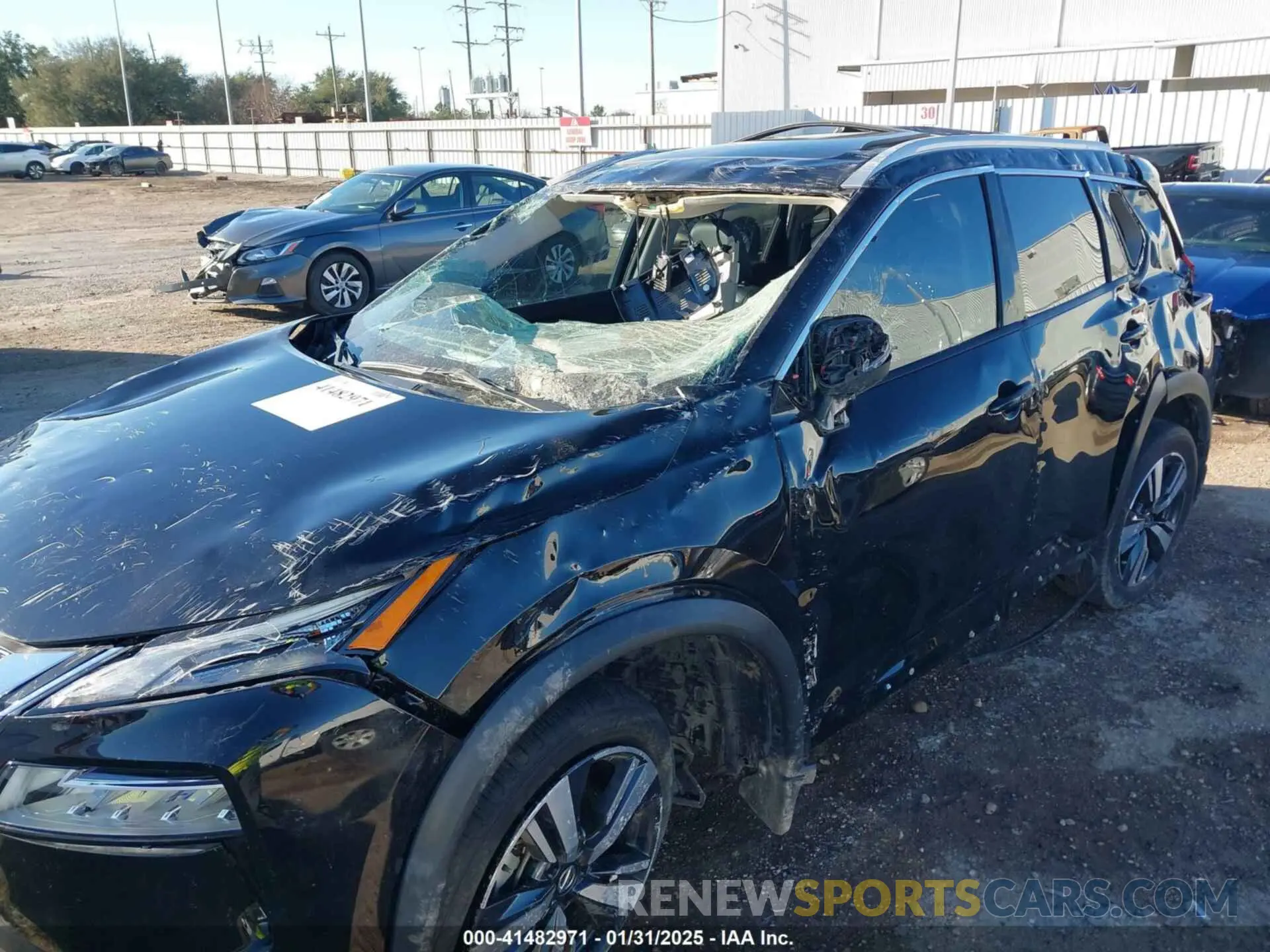 12 Photograph of a damaged car 5N1AT3CA3MC794526 NISSAN ROGUE 2021
