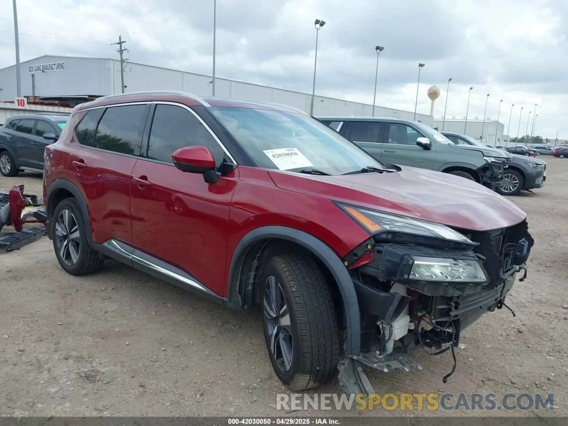 1 Photograph of a damaged car 5N1AT3CA5MC799288 NISSAN ROGUE 2021