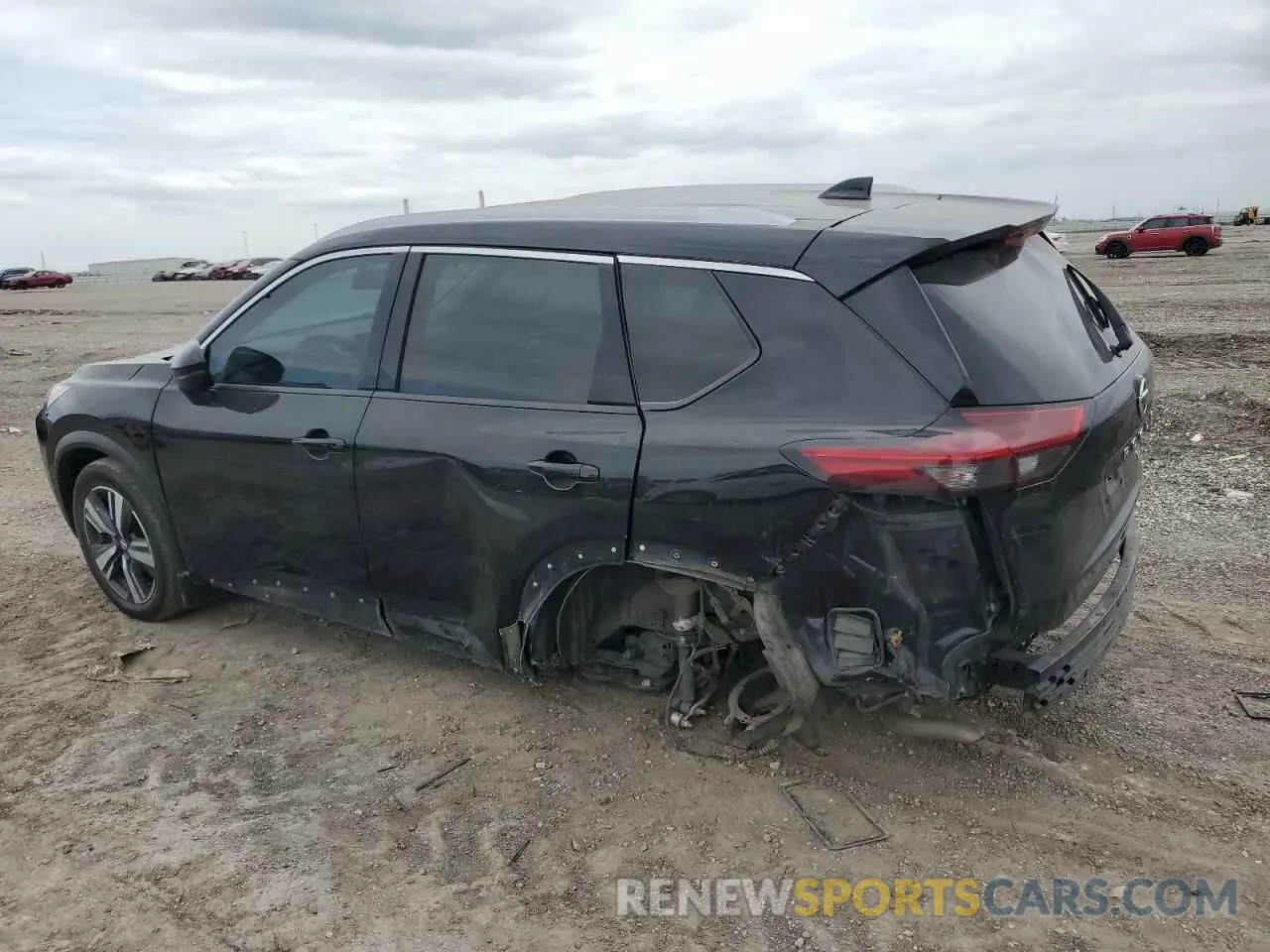 2 Photograph of a damaged car 5N1AT3CA6MC702566 NISSAN ROGUE 2021
