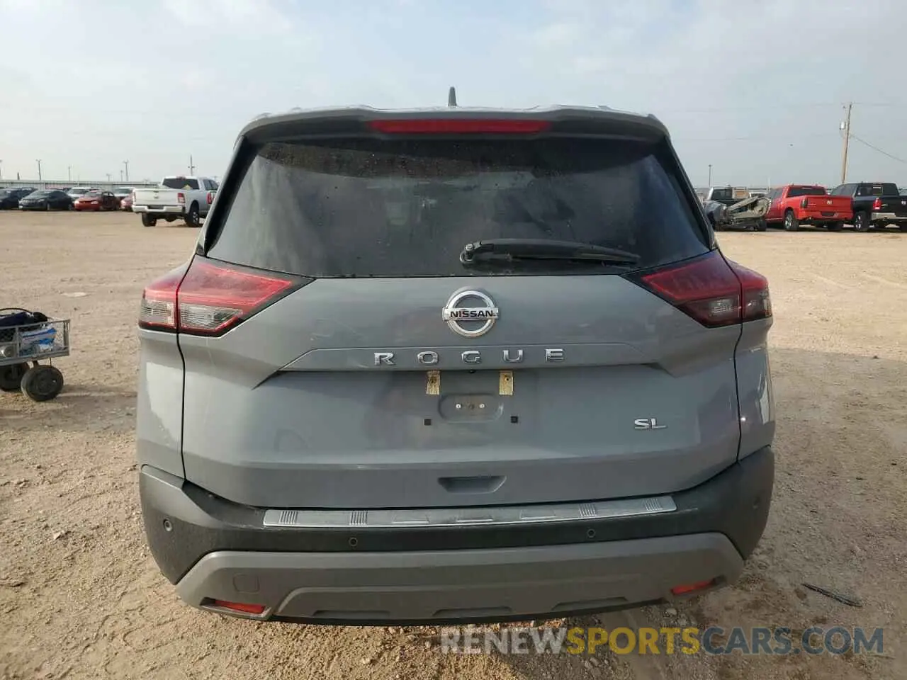 6 Photograph of a damaged car 5N1AT3CA6MC822982 NISSAN ROGUE 2021