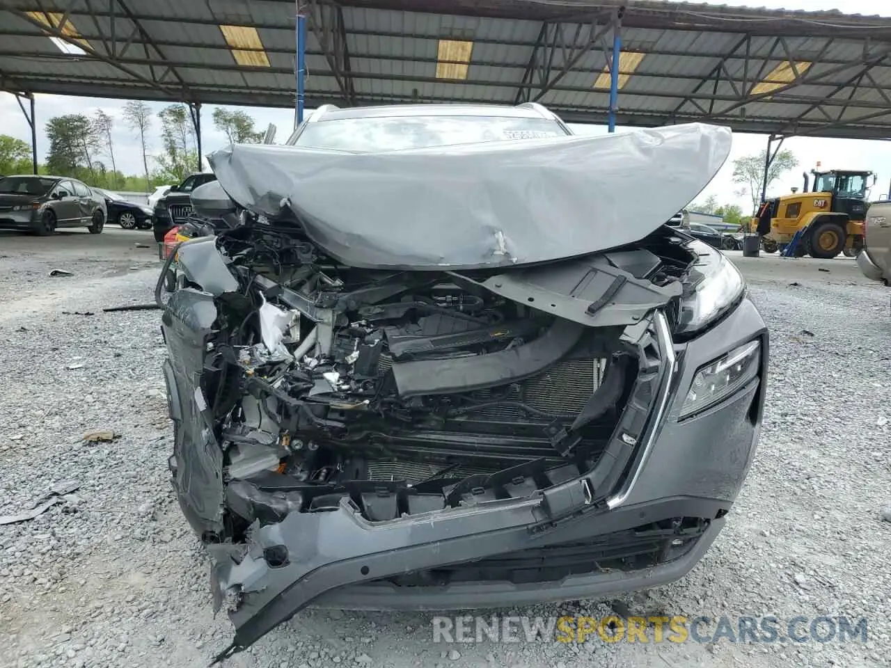 5 Photograph of a damaged car 5N1AT3CAXMC742147 NISSAN ROGUE 2021