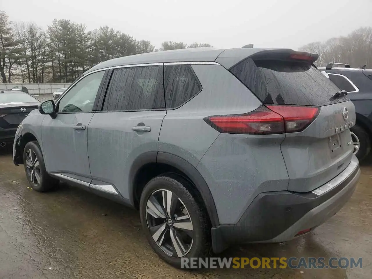 2 Photograph of a damaged car 5N1AT3CB0MC719873 NISSAN ROGUE 2021
