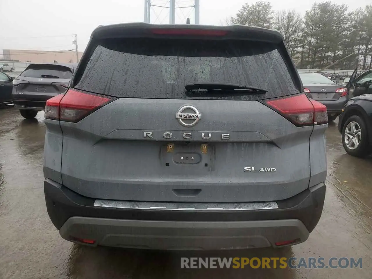 6 Photograph of a damaged car 5N1AT3CB0MC719873 NISSAN ROGUE 2021