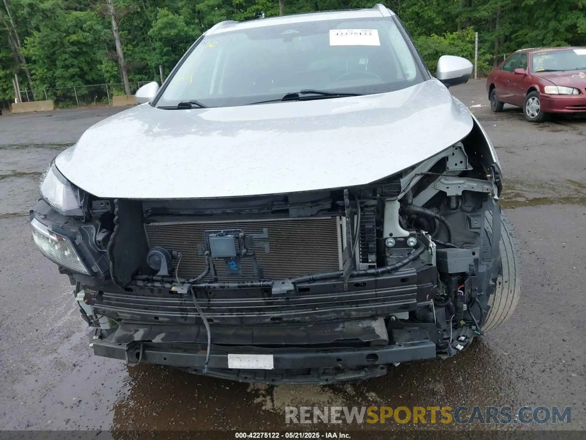 12 Photograph of a damaged car 5N1AT3CB0MC796789 NISSAN ROGUE 2021
