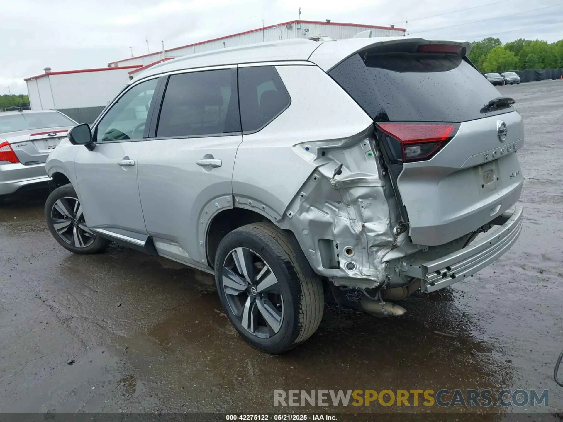 3 Photograph of a damaged car 5N1AT3CB0MC796789 NISSAN ROGUE 2021