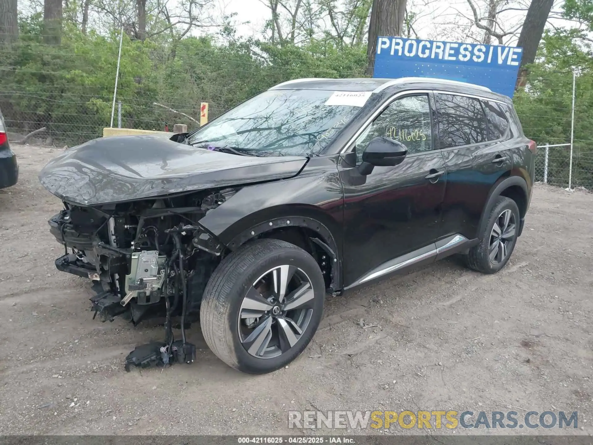 2 Photograph of a damaged car 5N1AT3CB1MC755068 NISSAN ROGUE 2021