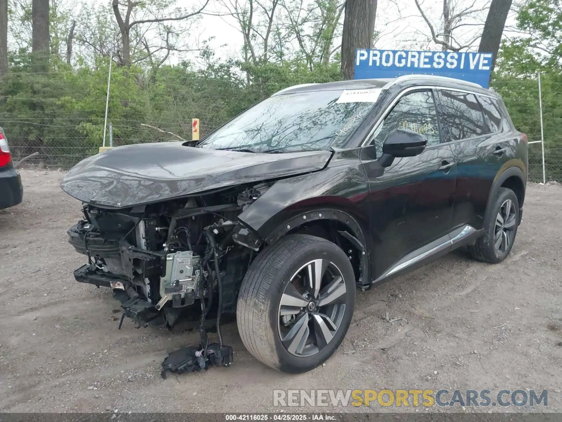 6 Photograph of a damaged car 5N1AT3CB1MC755068 NISSAN ROGUE 2021