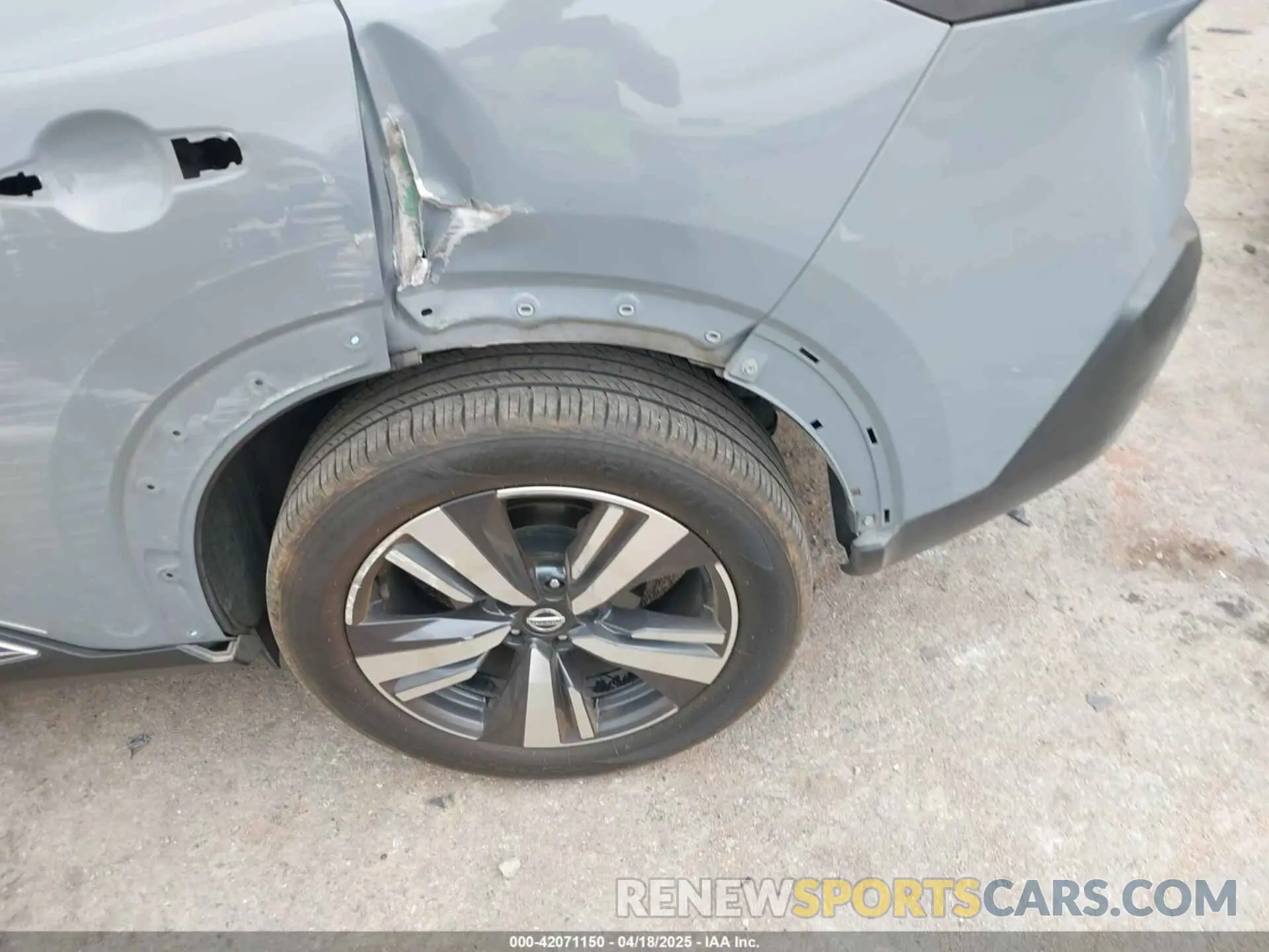6 Photograph of a damaged car 5N1AT3CB1MC793223 NISSAN ROGUE 2021